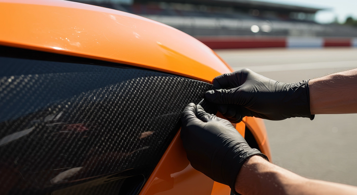 エアロパーツ取り付け