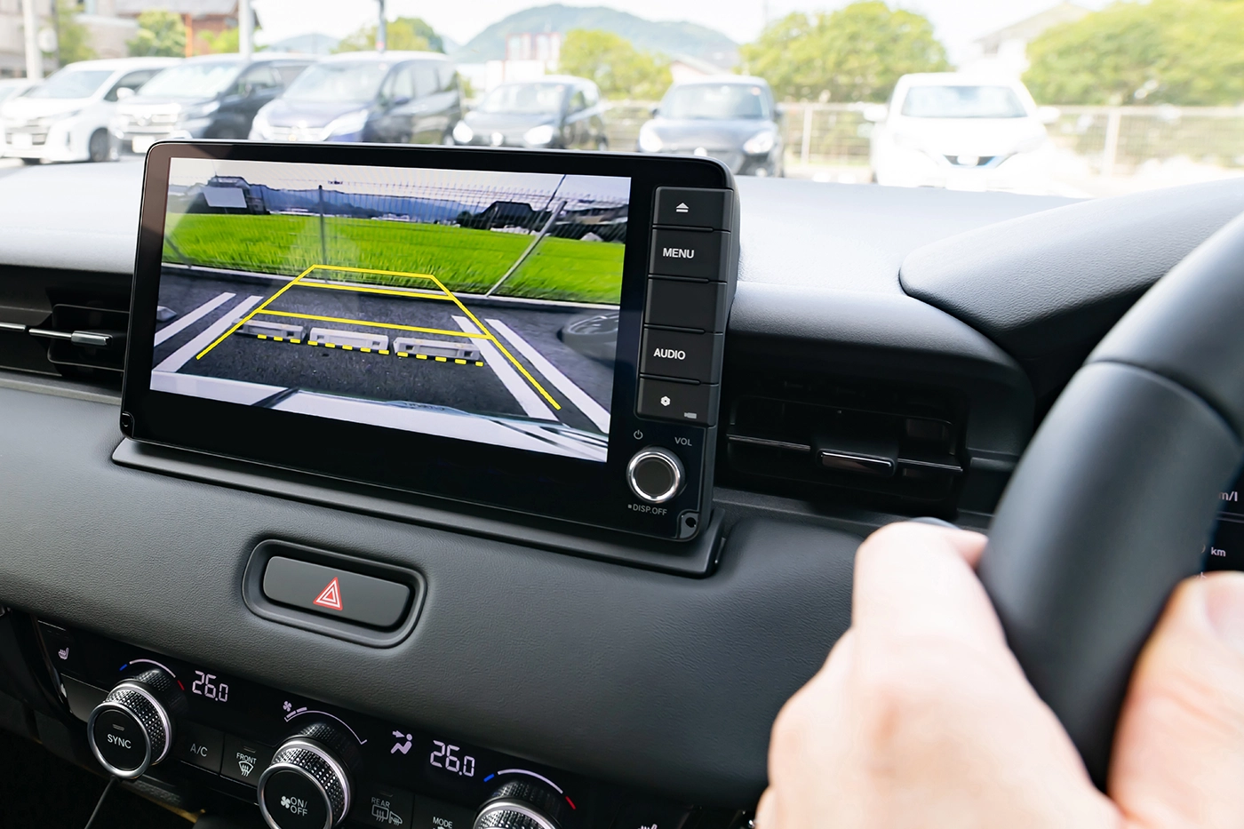 バックモニター取り付け